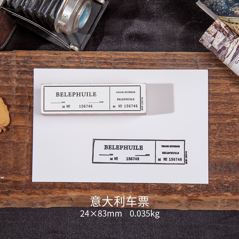 Reise Rund Um sterben Quaddel retro Eintrittskarten Dekoration stempel holz stempel für scrapbooking schreibwaren DIY handwerk Standard dichtung: 4
