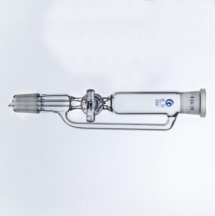 25ml 24/29 Joint Boresilicate Glass Chemistry Laboratory Pressure Equalizing Addition Funnel With Glass Stopcock