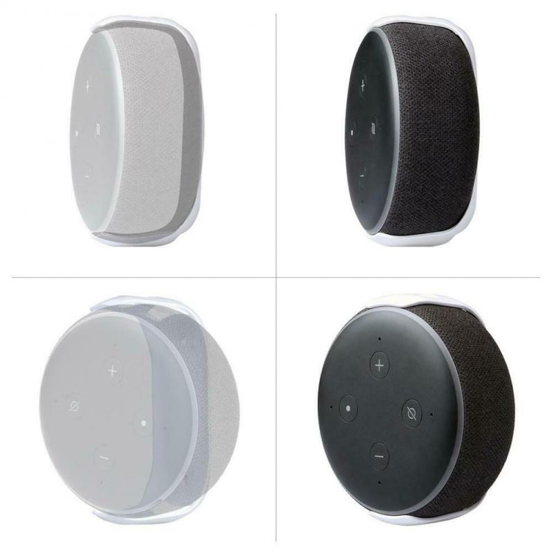 Wall Mount For Alexa Echo Dot 3rd Generation Hanger Brackets Holders Stands Space Saving Voice Speaker Accessories