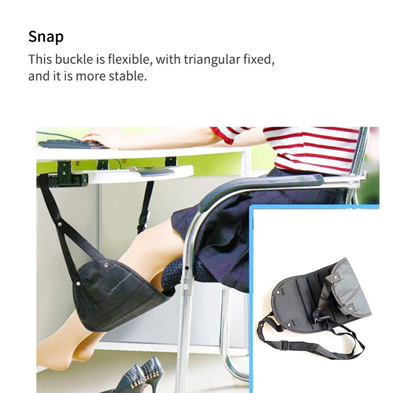 Voeten Hangmat Kantoor Voetsteun Hangmat Opknoping Ontspannen Vlucht Lange Reizen Vliegtuig Verstelbare Hangmat Voet Voetsteun Gemaakt