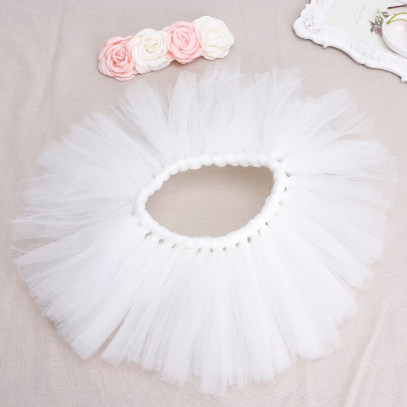 Newborn Photography Props Infant Costume Outfit Princess Baby Tutu Skirt 40JC