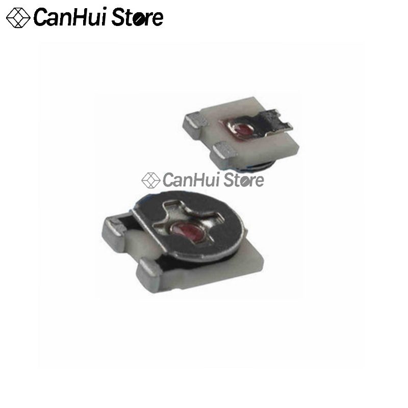 50pcs 3*3 SMD Trimpot Trimmer Adjustable Potentiometer Variable Resistor 100K 200K 500K 1K 2K 5K 10K 20K 50K 200R ohm Inductors