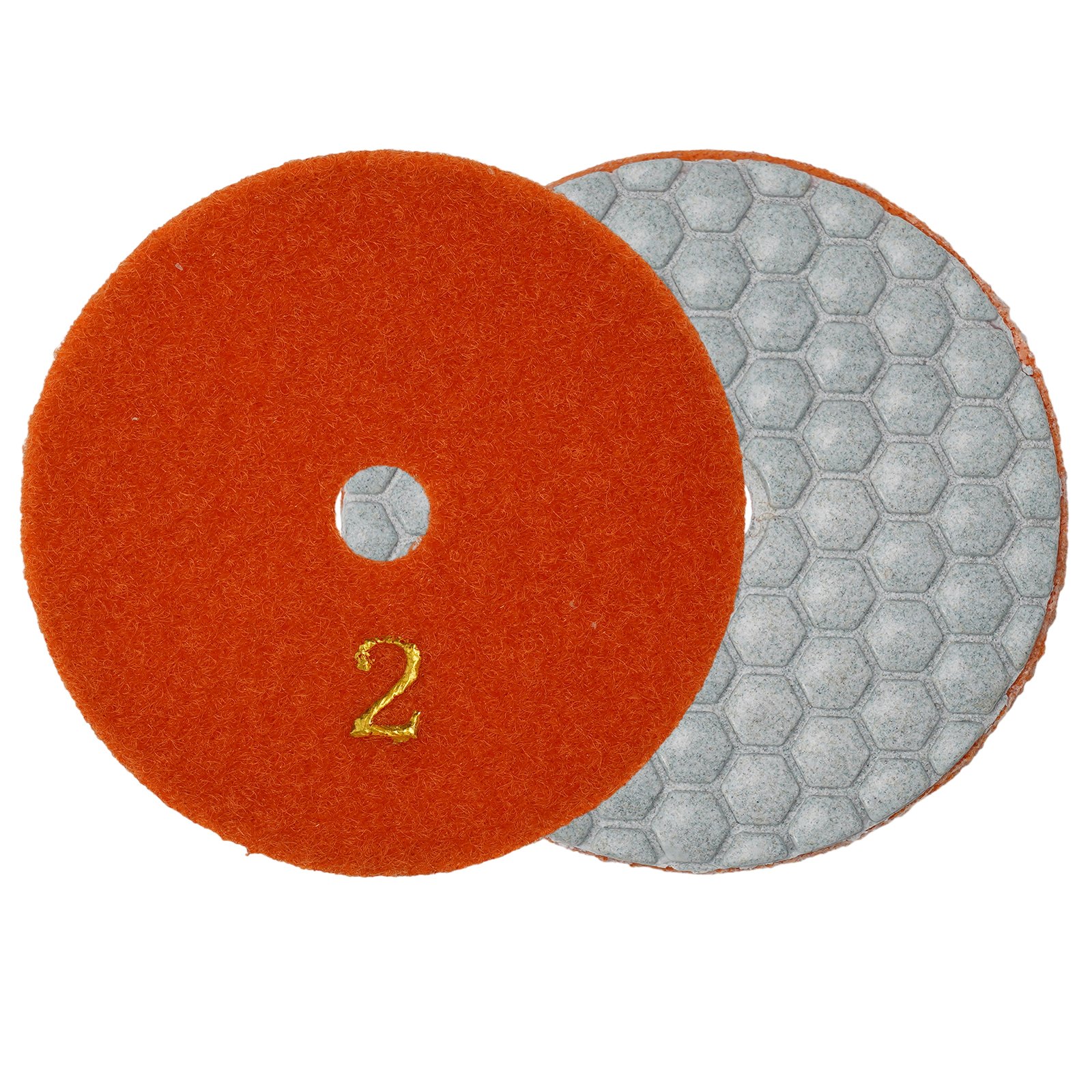 3-Zoll-Diamant-Trockenpolierpad-Schleifscheibe für Granit-Marmor-Schneider, Schleif-/Schneidwerkzeuge, 1 Stück, zufällige Farbe