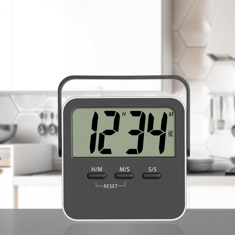 Electronic LED Digital Kitchen Electronic Timer Countdown Medicine Reminder Kitchen Timer Multi-functional Countdown Alarm Timer