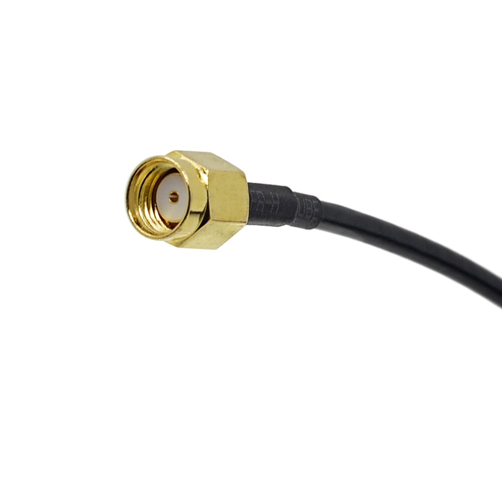 CHIPAL 1M 1 Meter WIFI WI-FI Antenna Extension Cable RG174 RP-SMA Male to Female Connector for Wireless LAN WAN Router Antenna