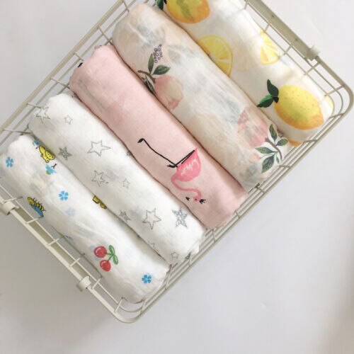 М- couverture à langes pour bébé 100% coton | Couvertures pour bébé coton, literie bébé, serviette à langes pour -nés