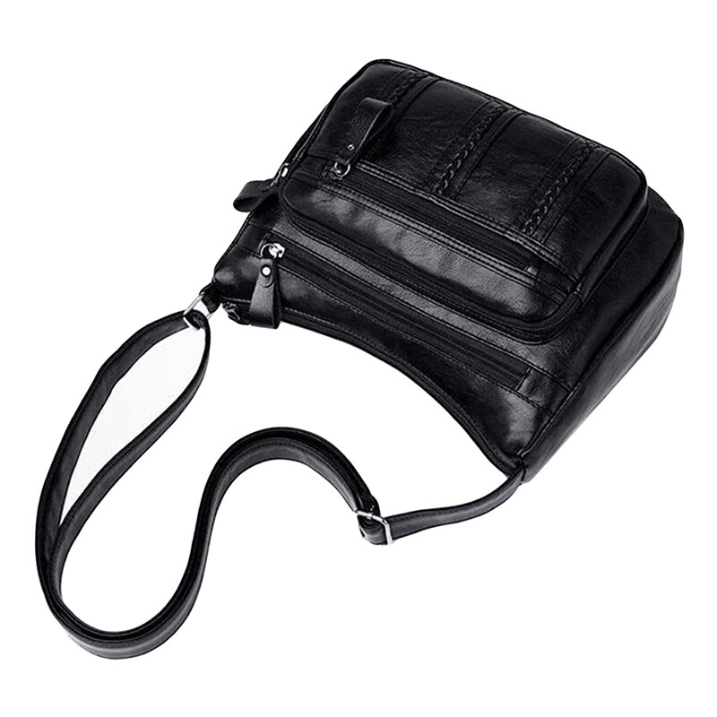 Kvinnor crossbody väska mjuk pu läder axelväska bra messenger bag liten storlek handväska damer handväskor