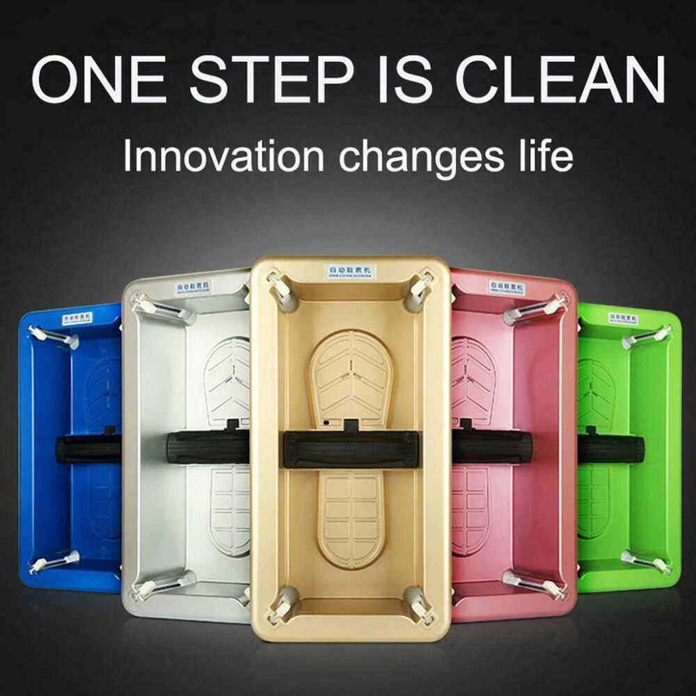 Automatic Shoe Cover Dispenser Household Stepping Disposable Waterproof and Dustproof Shoe Cover Dispenser Shoe Cover Dispenser