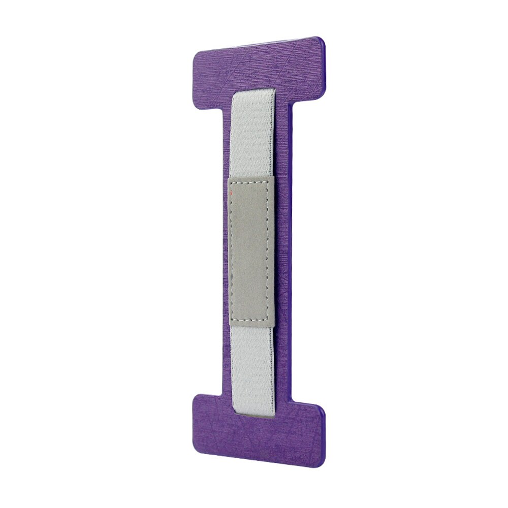 Universal Tablet Holder Hand Grip Strap Anti Slip Finger Sling Band Strap Tablet Stand Sticker for 6-10.5 Inch Tablet PC Holders: Purple