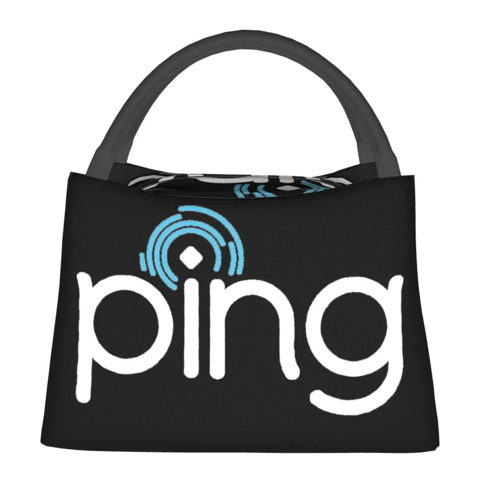 Golf Logo Lunch Bags Reusable Tote Lunch Bags For Office Work School Picnic Camping Thermal Insulation And Cold Preservation: Default Title