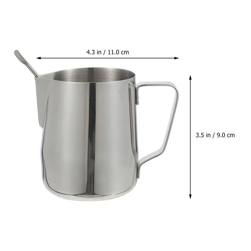 1Pc 350ml Milk Cup Coffee Frothing Cup Latte Art tool Premium Milk Frothing Pitcher Latte Art Cup For Cafe Home Bakery