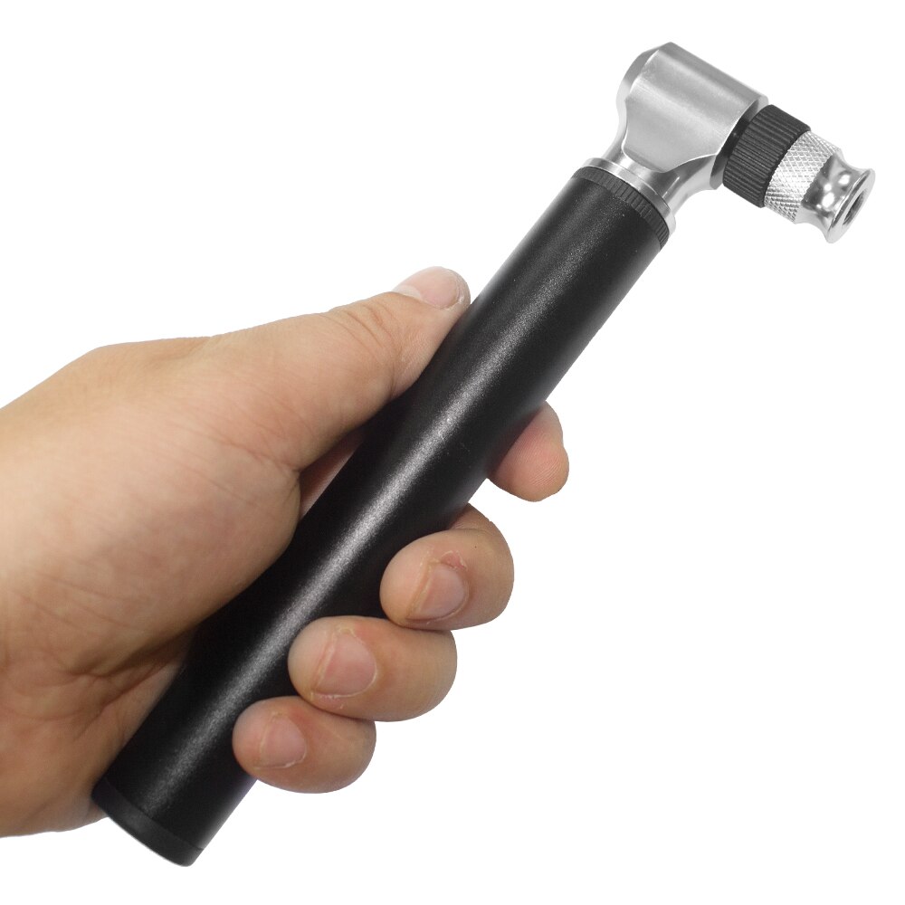 Mini bärbar cykelpump 300 psi aluminiumlegering cykelcykelpump passar presta & schrader ventil mtb mountainbikepump
