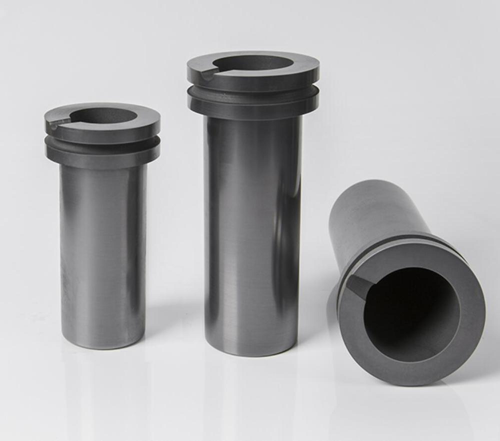 Dykb 1KG 2KG 3KG Hoge Zuiverheid 99.9% Graphite Casting Smeltkroes Dubbele ring Voor Goud & Zilver oven