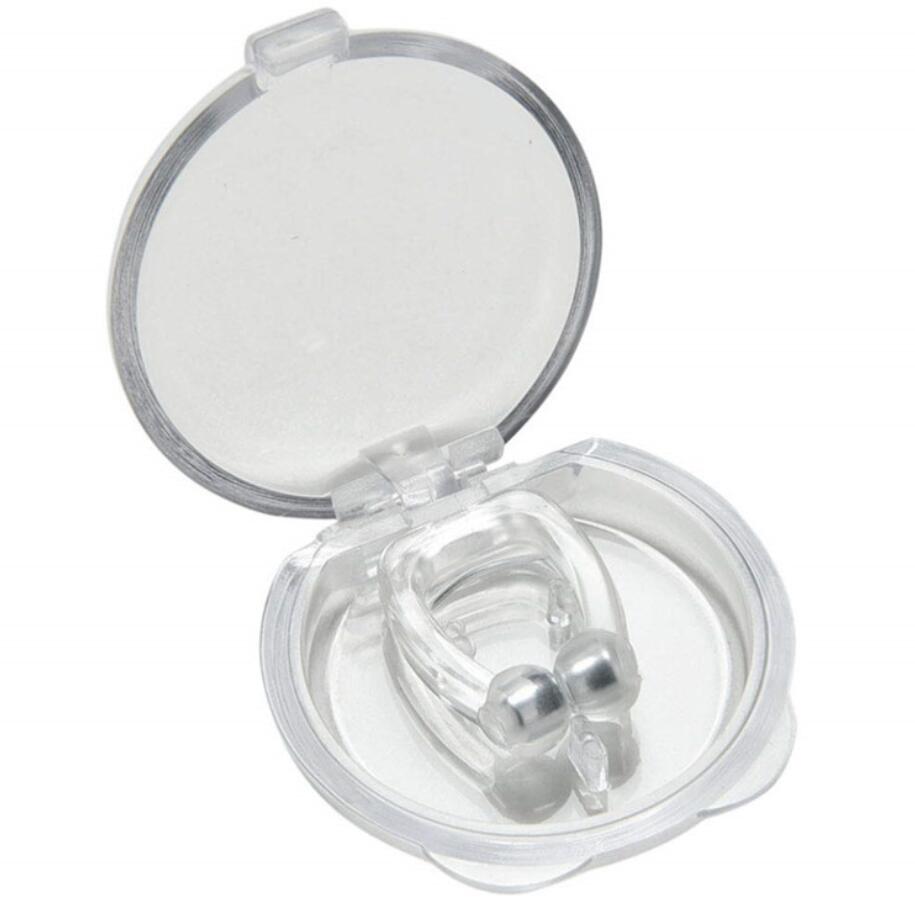 Mini bouchon nasal magnétique Anti-ronflement, pince-nez, plateau de sommeil, apnée, adapté aux adultes