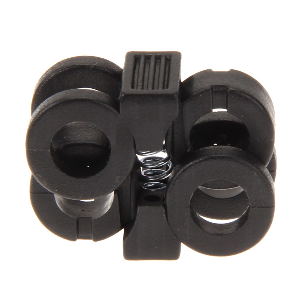 Boucle à lacet à serrage automatique, Gadgets d'extérieur de Camping, cordon antidérapant, verrouillage, bascule à cordon, 4/10 pièces: 4Pcs