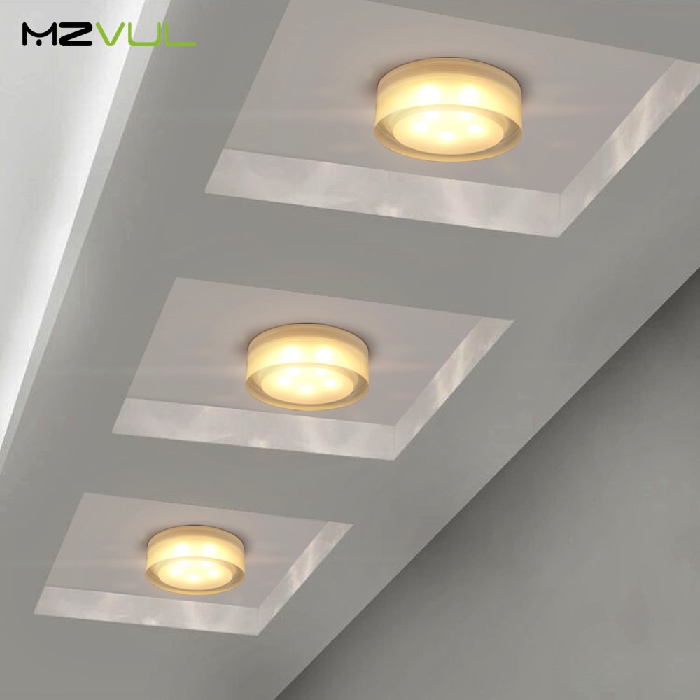 Modern Crystal Led Downlights Recessed Ceiling Spot Lamp 15W 10W 5W Led Lights for Room Bedroom 110V 220V Spot Led Light Fixture