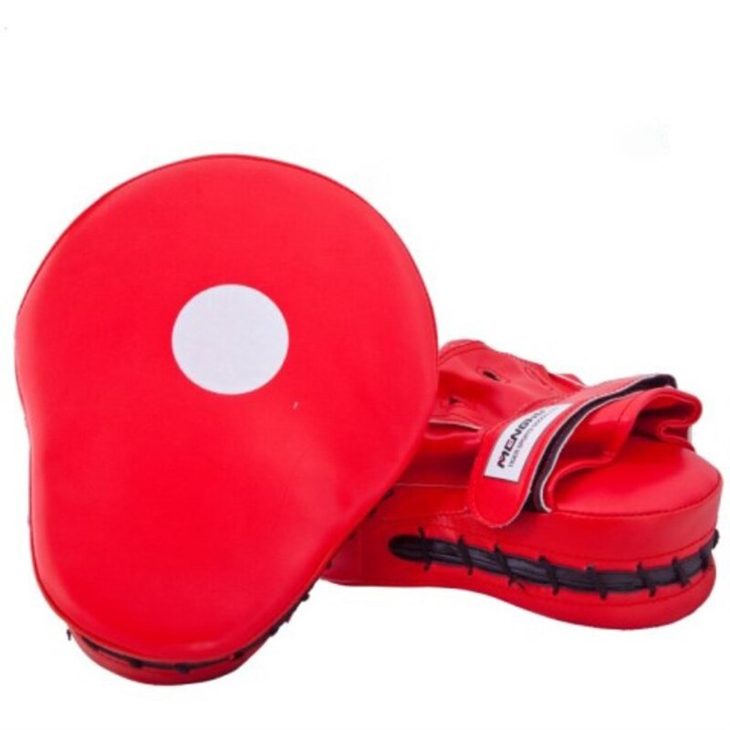 2 PCS PU Kick Boxing Gloves Pad Men Punch Target Bag Karate Muay Thai Free Fight Gloves Adults Kids Sanda Training Equipment