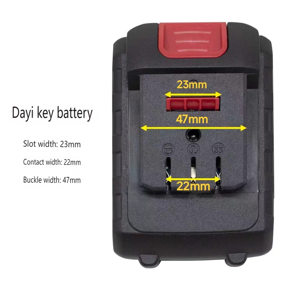 21v 2000 mah 18650 litium-ladattava akku akkuvääntimelle, sähköruuvimeisselille, sähkötyökalulle, sähköporalle, akku fr