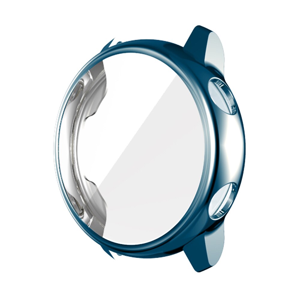 Voor galaxy watch active 2 hoesje samsung galaxy watch active 2 44mm 40mm bumper protector hd volledige dekking scherm beschermhoes: Cyaan / Voor actief 2 44mm