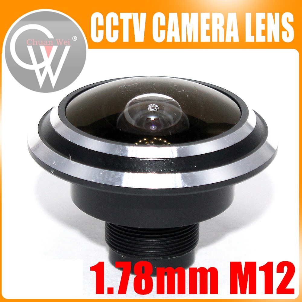 Metalen 1.78Mm En 2.0Mm Lens Groothoek Fisheye Lens 150 Graden Van Entree Guard Lens Voor Cctv Camera