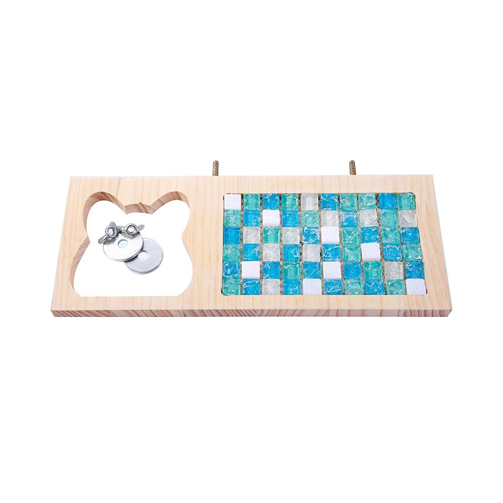 Lato fajne zwierzątko zabawki dla chomika drewno odpowiednie ćwiczenia zabawki artykuły dla zwierząt: B