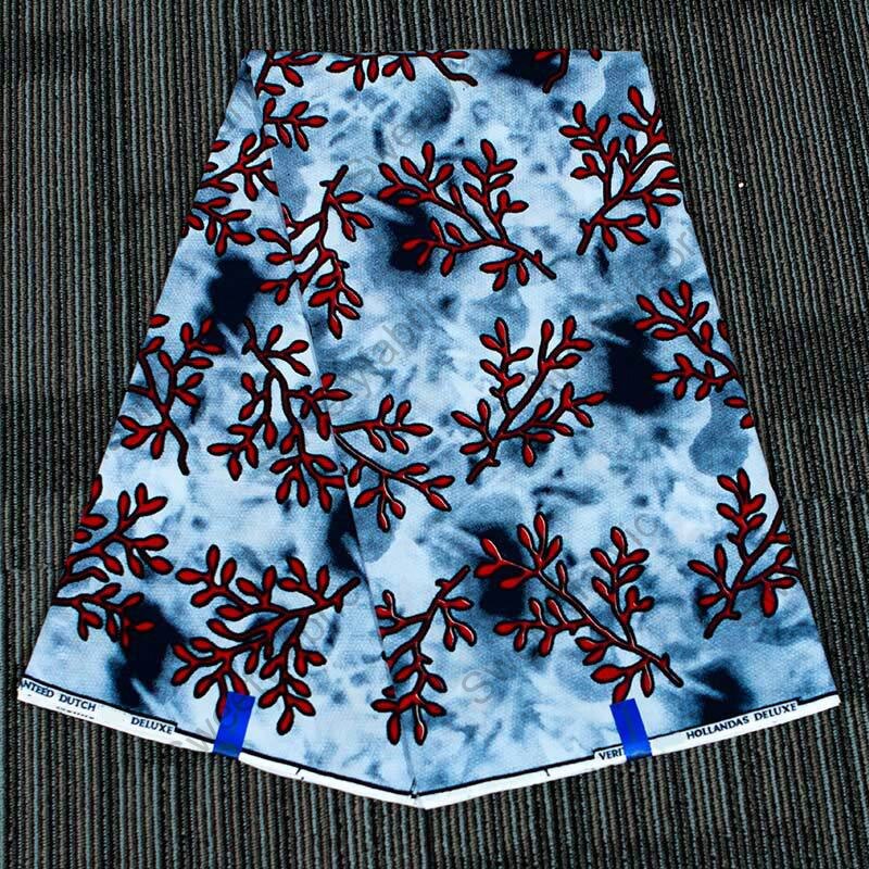 6 Yards Cotton Fabric Africain veritable pagne Wax nederlands tissus african wax print fabric DIY Sewing Material