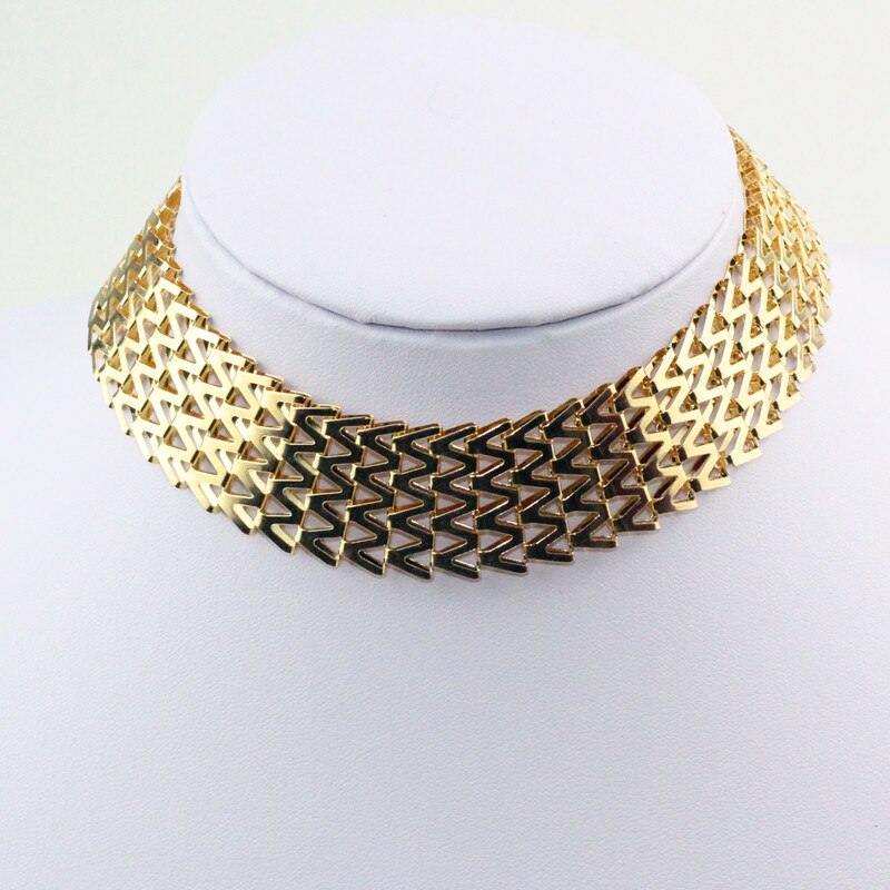 Charmante korte kettingen voor dames, trendy sieraden, 2022 klassieke choker kettingen, geometrische v-ketting accessoires: Default Title