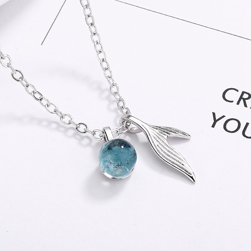 Charm Minimalistische Originele Oceaan 925 Sterling Zilver Luxe Crystal Parel Vis Hanger Kettingen Vrouwen Hals Kettingen Sieraden