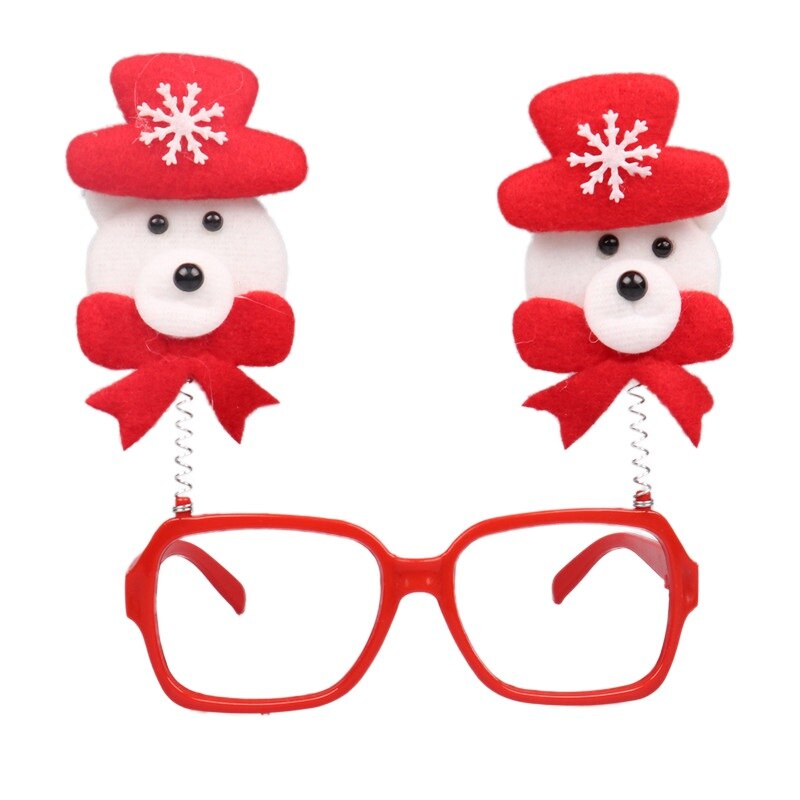 Decoratieve Kerst Brilmontuur Kerst Kostuum Decoraties Voor Kinderen En Volwassenen: D