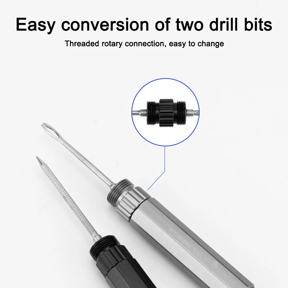 Fahrrad schlauchlos Reifen Reparatur Werkzeug Bausatz Mini MTB Rennrad Reifen Stecker Punktion Flache Fix Patch Bohrer Tragbare Dichtstoff Gummi Streifen