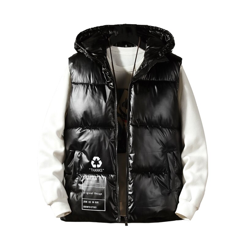 M-5XL hiver body Gilet de veste hommes décontractée sans manches hommes Gilet hommes Gilet bas hiver Gilet pour les hommes
