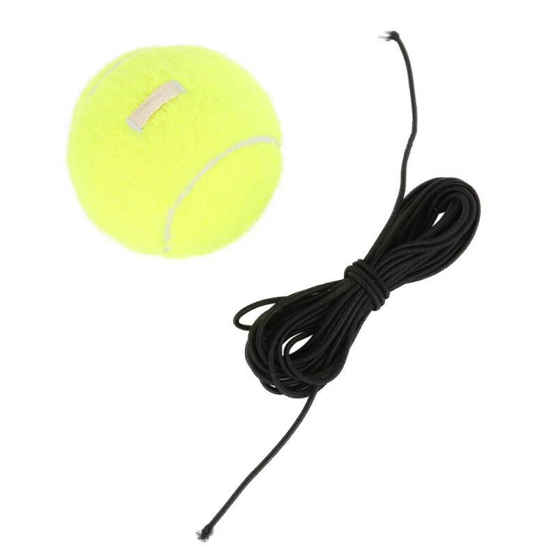 Tennis entraînement ceinture ligne entraînement balle élastique élastique élastique balles de Tennis pour améliorer vos compétences jaune vert
