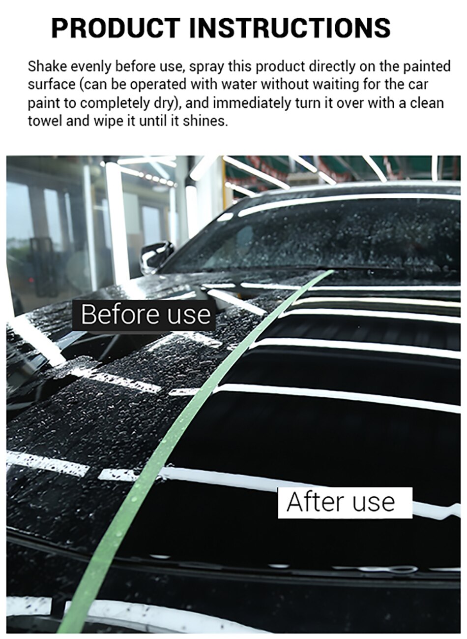 50ml Automotive Ceramic Coating Liquid Automotive Plating Crystallization Coating Paint maintenance Paint Protective Foil