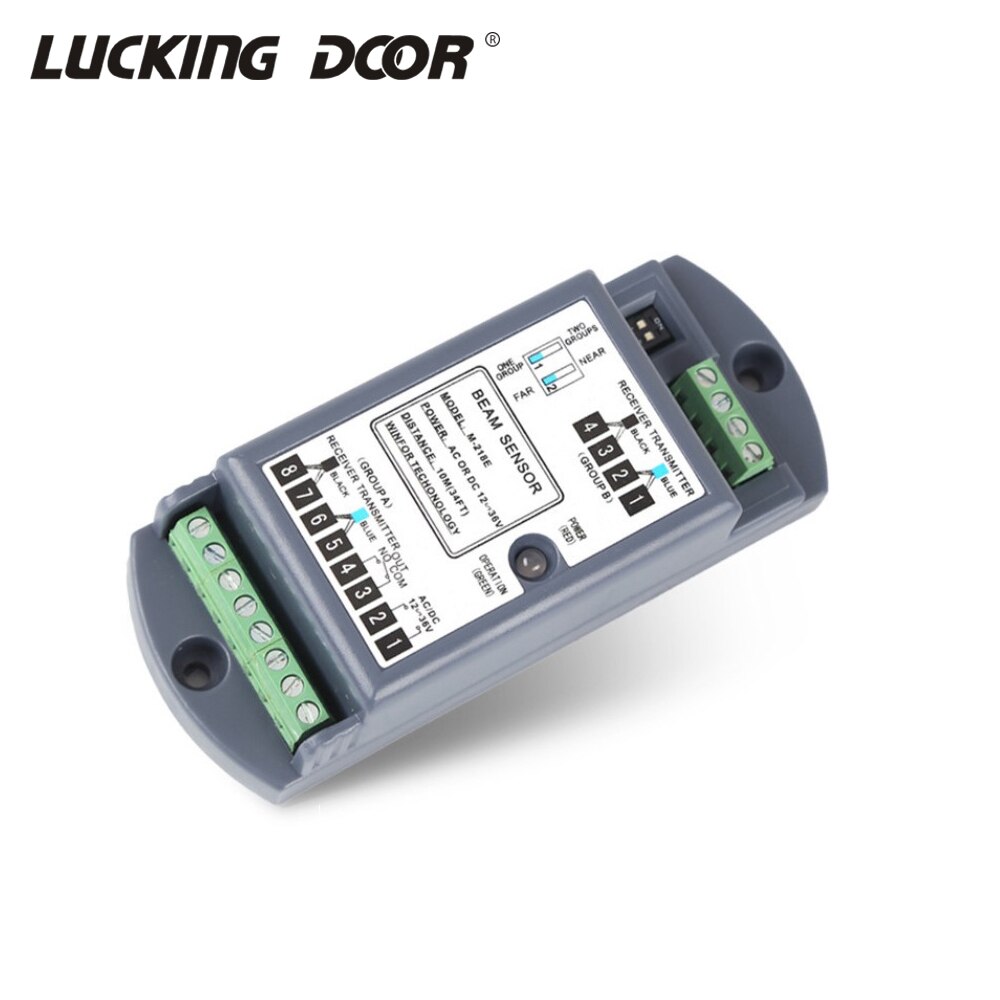 Optische Beam Sensor 10M 90-Graden Infrarood Elektronische Veiligheid Licht Automatische Deur Anti-Snuifje Veiligheid Beam Sensor
