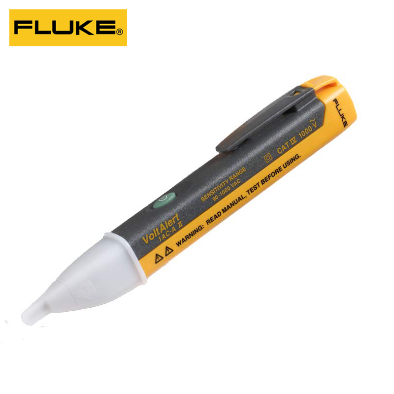 FLUKE-Bolígrafo eléctrico de alta precisión, Detector de alarma con pantalla Digital, voltaje de 200-1000V, sin contacto, serie 1AC-C2 II
