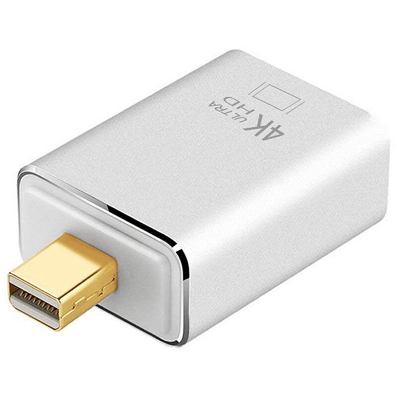 mini displayport (Lyn 2.0)  til hdmi adapter 4k mini dp til hdmi omformer forair, imac, pro, overflate pro 3: misligholde tittel