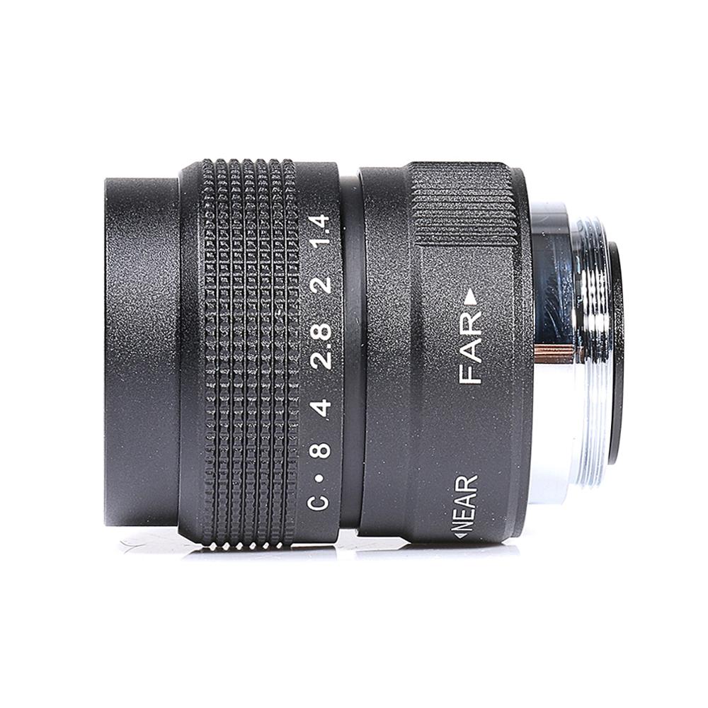 Fujian 25Mm F/1.4 APS-C Cctv Lens + Adapter Ring + 2 Macro Ring Voor P Anasonic/O Lympus Micro4/3 M4/3 Mirroless Camera