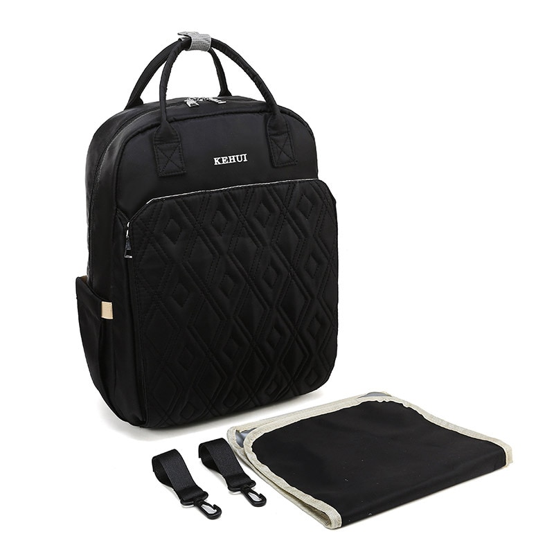 Multifunctionele Luiertas Waterdichte Outdoor Baby Stuff Organizer Luiertas Wandelwagen Haken Grote Capaciteit BZT072