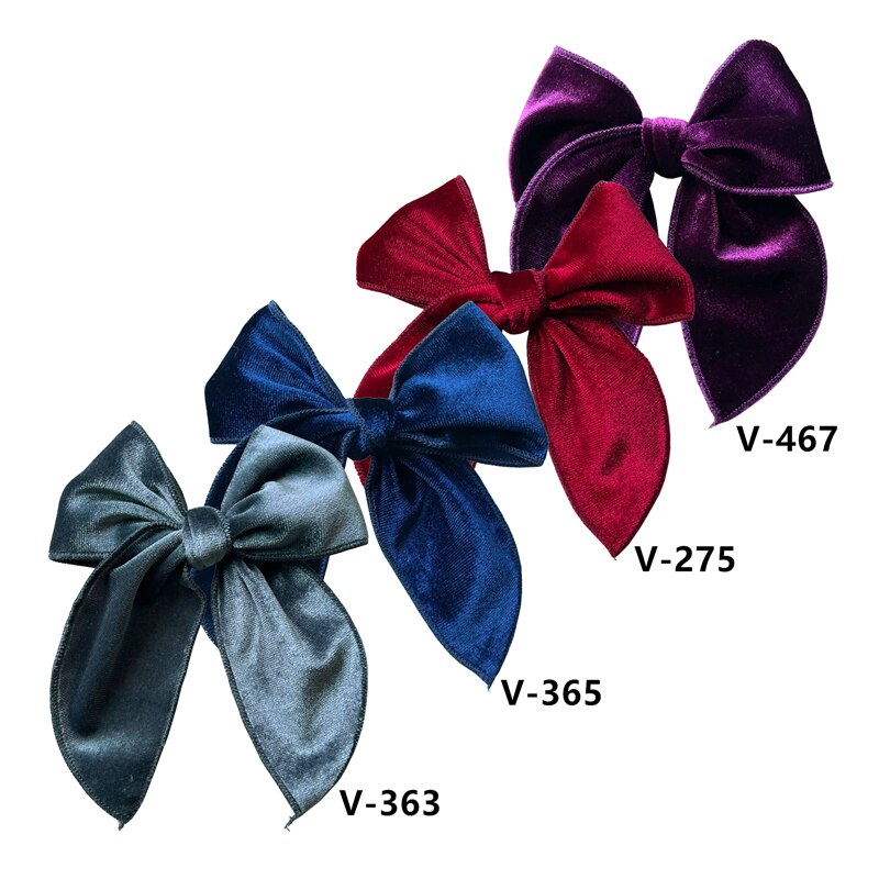 Pinzas para el pelo con lazo de marinero para niña y niña, Clips para el pelo, pasadores, accesorios para el cabello, 4 piezas