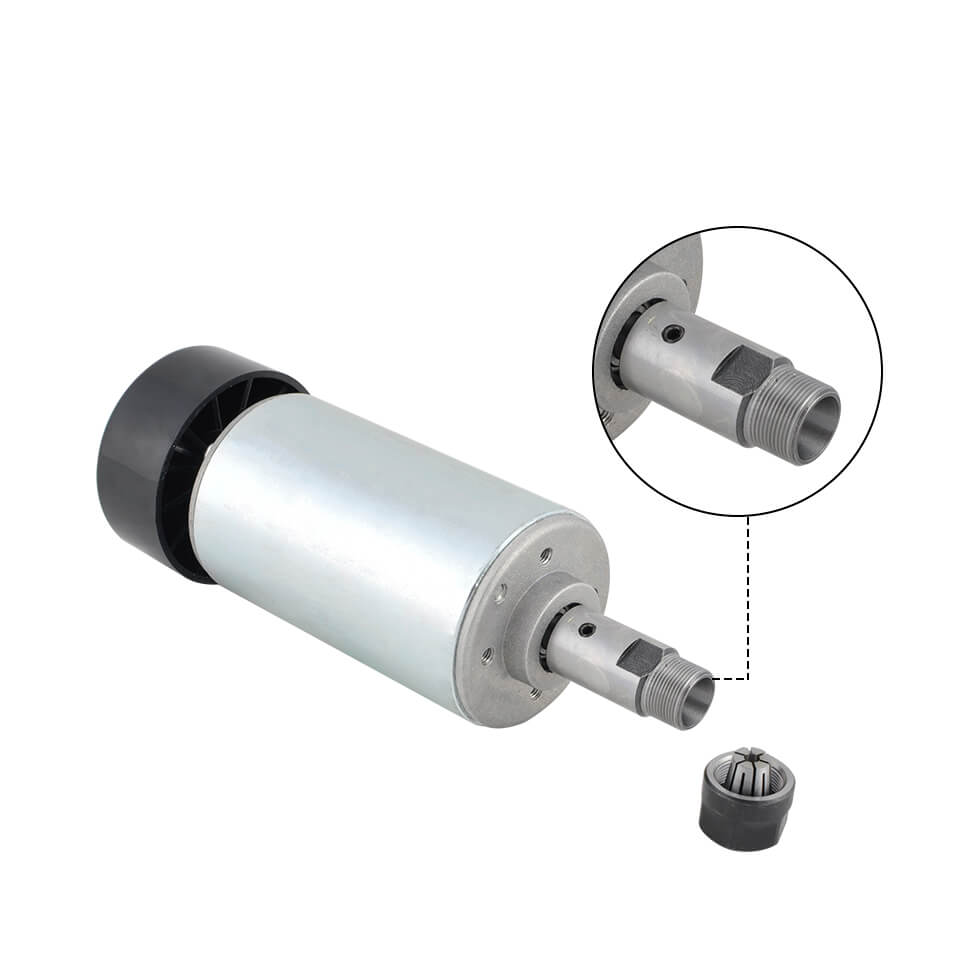 Daedalus 300W Spindle Milling Motor CNC Air Cooled Spindle Motor 12000rpm With ER11 Collect Chuck for CNC Router Machine
