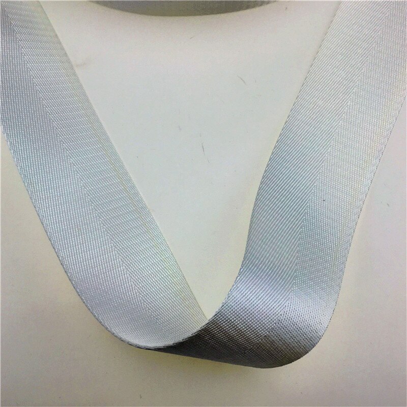 Bande adhésive en tissu Nylon épais | 10M 1.5 pouces 38mm rouge jaune blanc argent bleu noir pour la fabrication de bandes, bracelet de sacoche