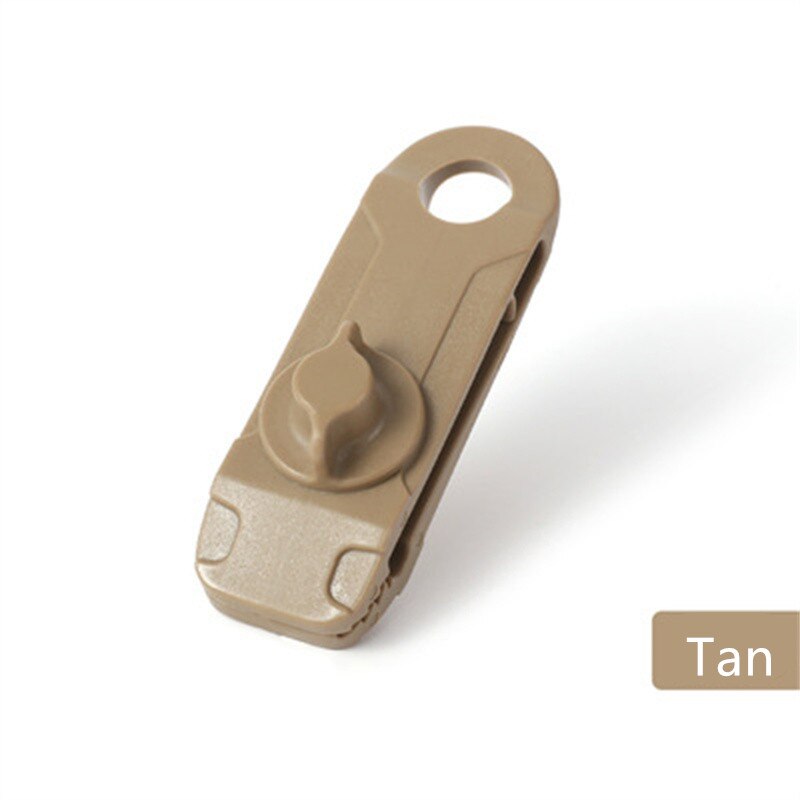 7 kolorów wielofunkcyjny przenośny namiot kemping baldachim wiązanie plandeki z śruba motylkowa markizy zaciski liny płachta kempingowa klipy: dębnik