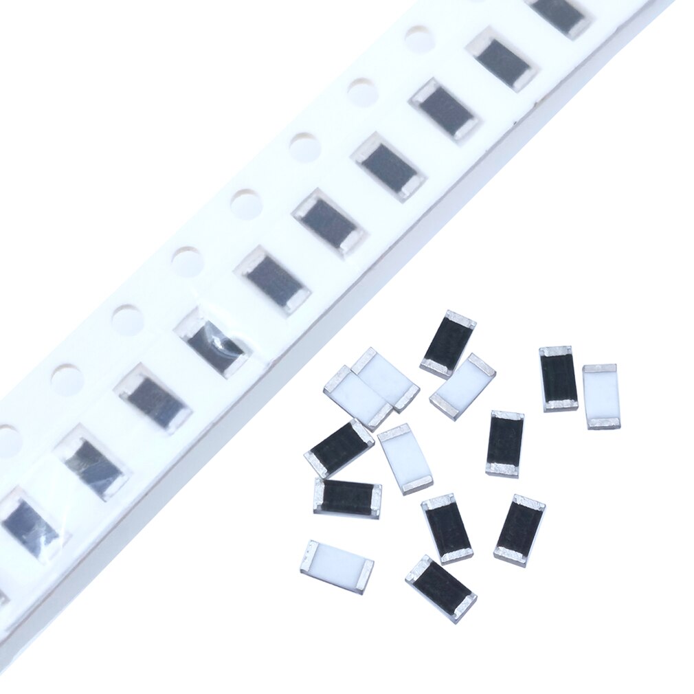100 Uds. 1206 SMD resistencia 1% 2 ohm resistencia de chip 0,25 W 1/4W 2R