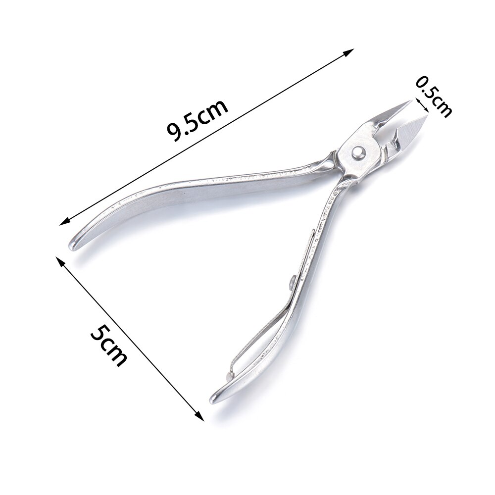 Trimmer Scissor Toenail Toe Ingrown Clipper Edge Cutter Nail Plier Cuticle Pedicure Dead Skin Remover Manicure Art Tool