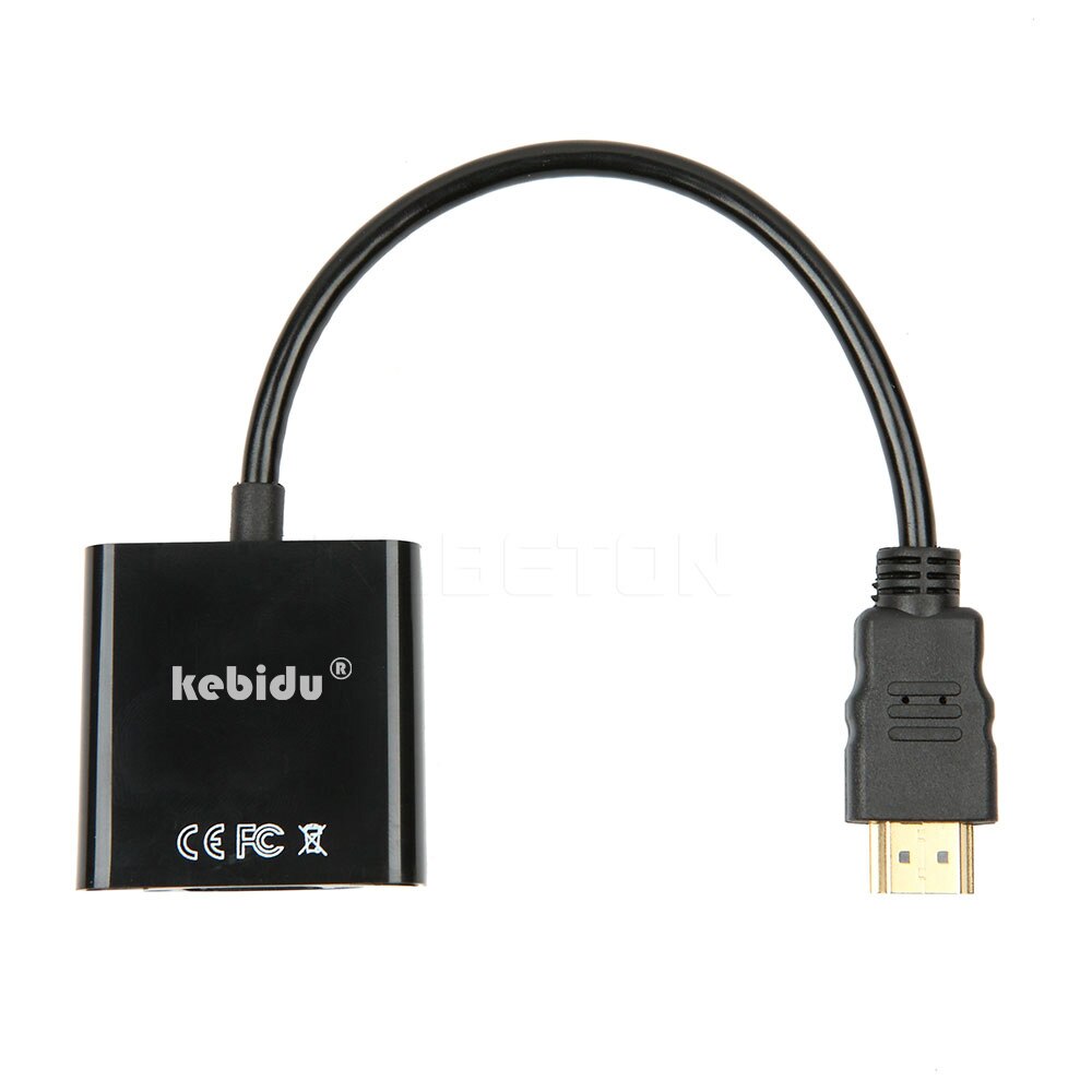 Adaptateur de câble Audio, convertisseur vidéo HDMI à VGA de 3.5mm, pour XBOX 360 mâle à femelle, 1080P