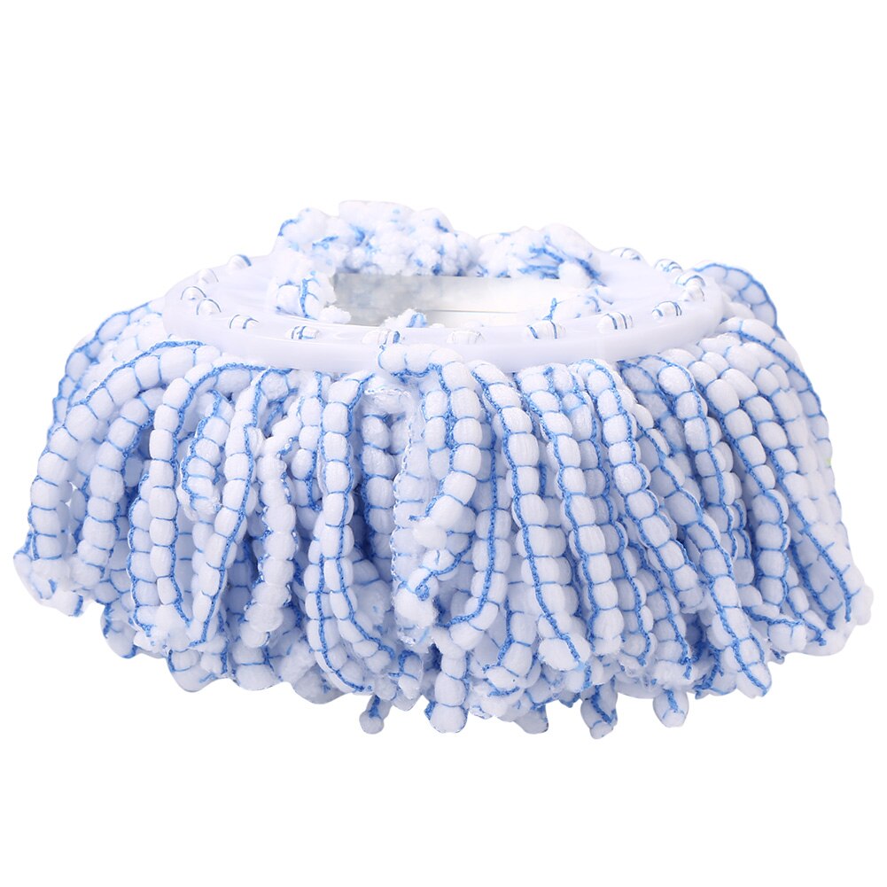 Mops Hoofd Ultra-Fijne Vezel Wasbare Doek Schoonmaken Vervanging Heads Makkelijk Schoon Dweilen Wringen Spin Mop Refill Mop Heads: Blauw