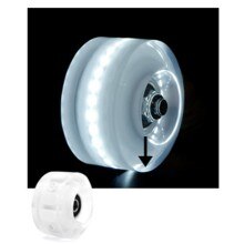 Double Row SKATEBOARD Four Wheels Wheel Luminous Wheels PU Flash Wheels: C
