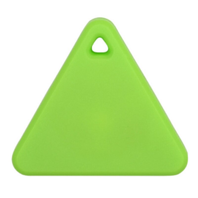 Mini Triangle Bluetooth 4.0 Tracker GPS Anti-lost Pocket Size Smart Tracker for Car Wallet Key Collar for Olds Kids Pets: Green