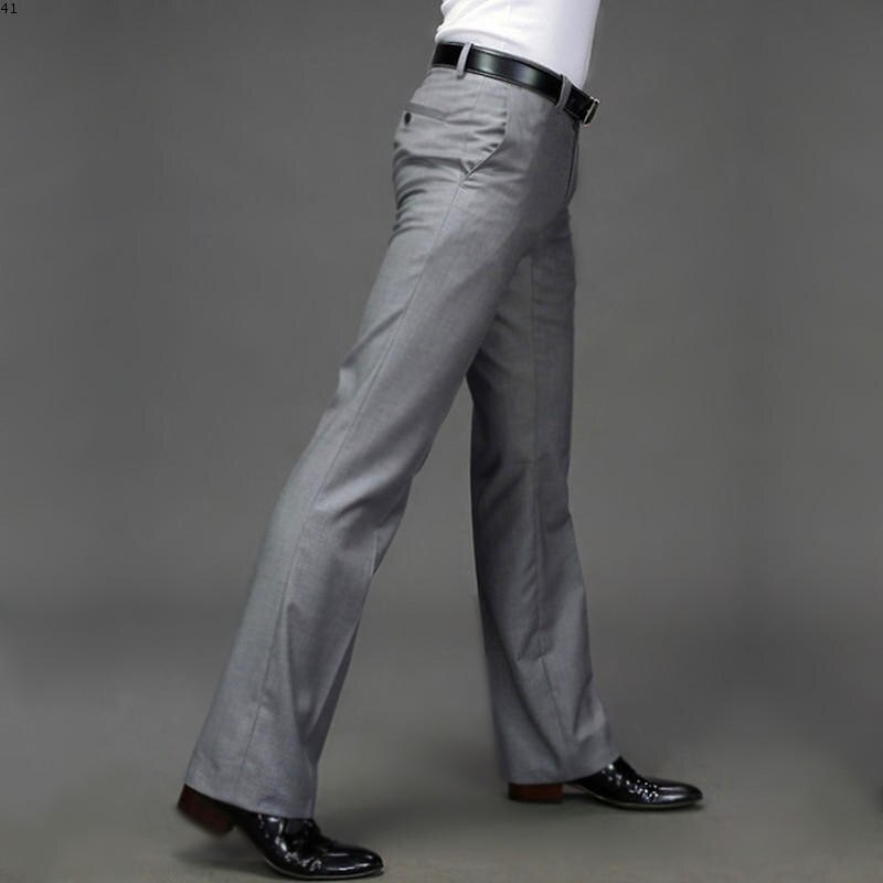 Broek Mannen Micro-Flare Broek Koreaanse Professionele Slijtage Pak Broek Mannen Zakelijke Broek Pak Broek