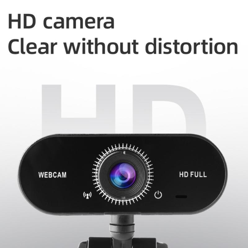 1080P Vaste Focus Hd Webcam Ingebouwde Microfoon High-End Video Call Camera Computer Randapparatuur Web Live camera Voor Pc Laptop